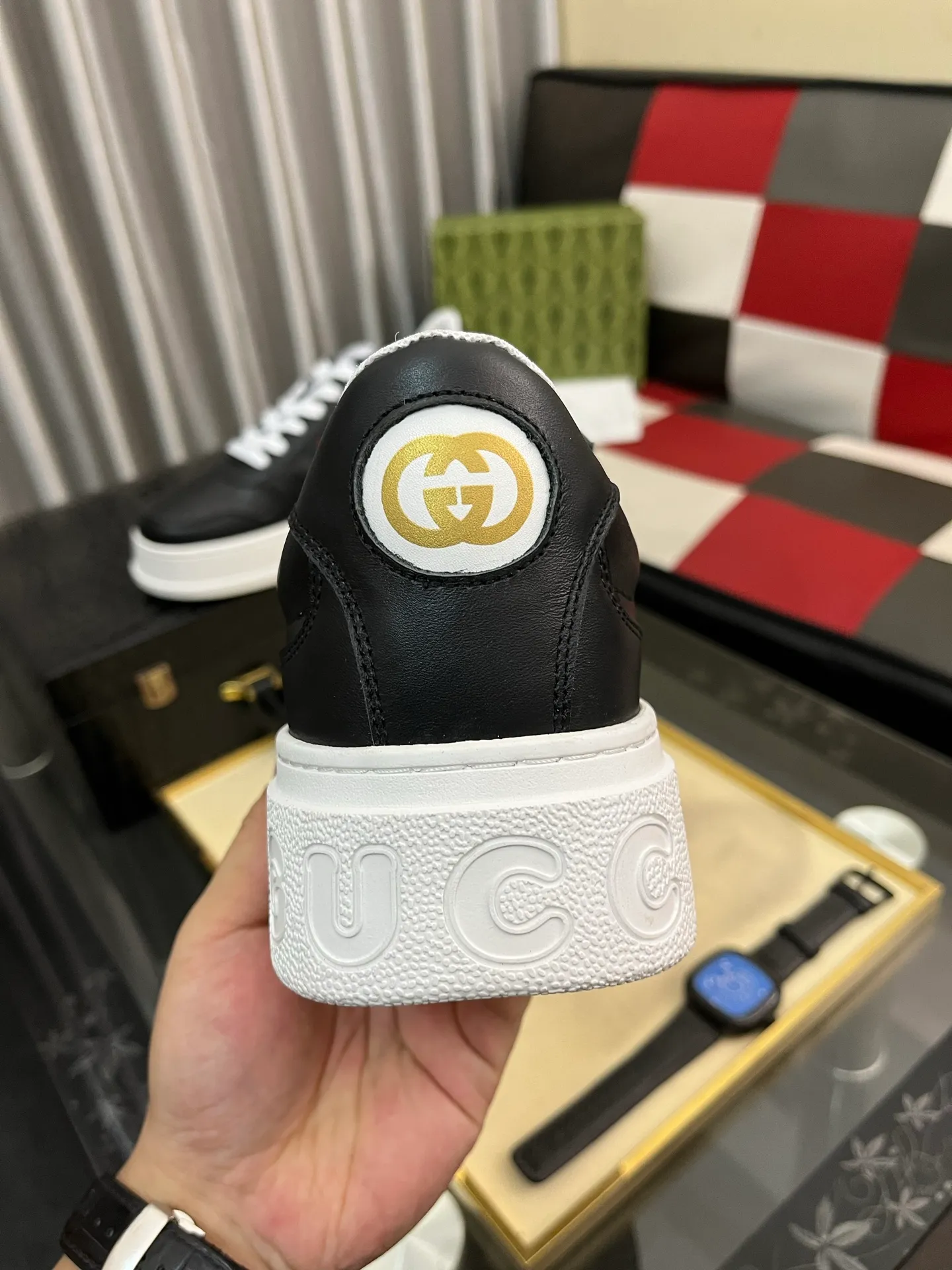 Men's Men's Shoes💰: 380⌚️⌚️[GUCCI] Gucci men's latest white shoe series casual shoes! The official website is built 1:1. Upper: Made of imported cowhide, with electric embroidery ➕Inner lining: Made of high-quality first-layer pigskin, soft and comfortable. Picky material selection and exquisite workmanship give you the best enjoyment. Size: 38-444️⃣Colors available